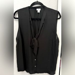 JCrew Tie Blouse XL
